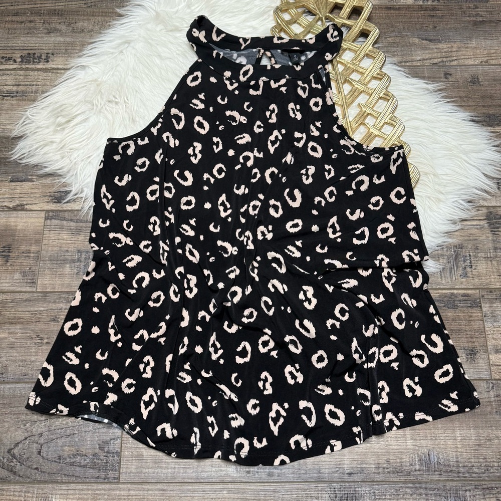 Torrid LeopardStudio Knit‎ High Neck Tank